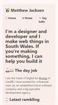 Mobile Screenshot of matthew-jackson.com